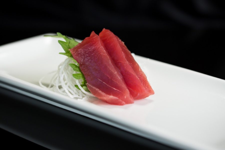 Fresh tuna sashimi
