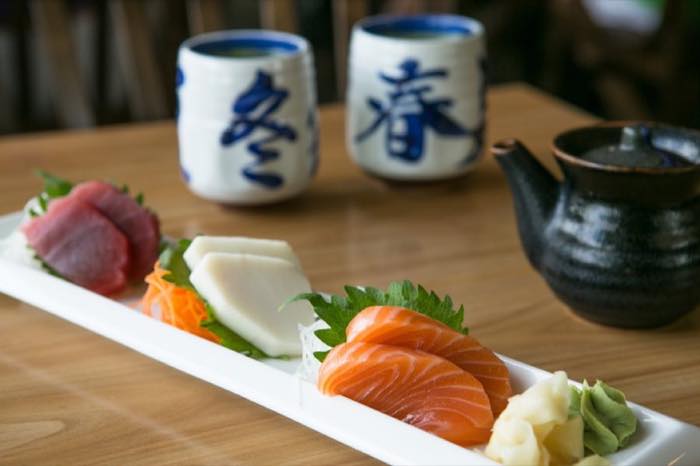 Sansu Sushi dining room